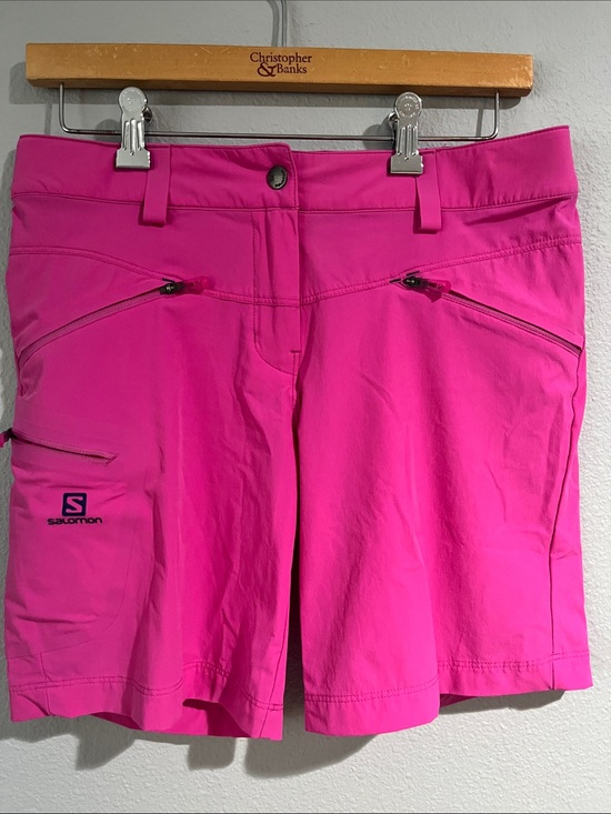 Salomon Pants - Salomon Women’s Hot Pink Technical Shorts size 6 US